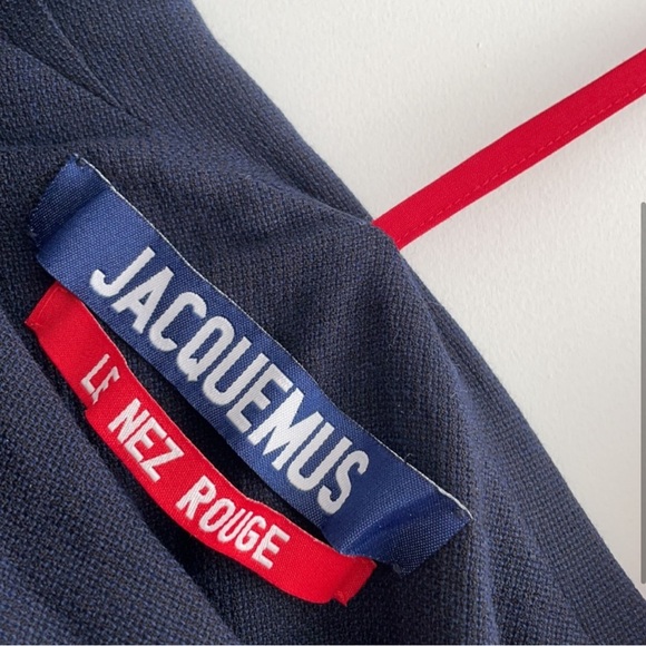 Jacquemus Le Nez Rouge Navy Dress - Picture 3 of 4